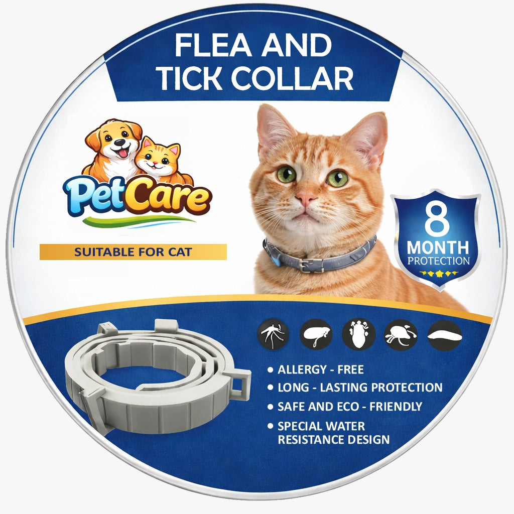 PetCare™ - Collar Antipulgas y garrapatas para Mascotas (Perro y Gato)