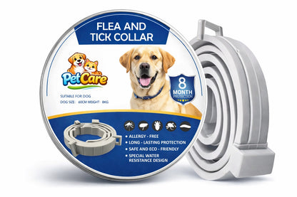 PetCare™ - Collar Antipulgas y garrapatas para Mascotas (Perro y Gato)